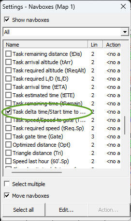 Show Estimated Time Error
