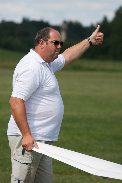 Bakdrick giving the all out for Pete's launch