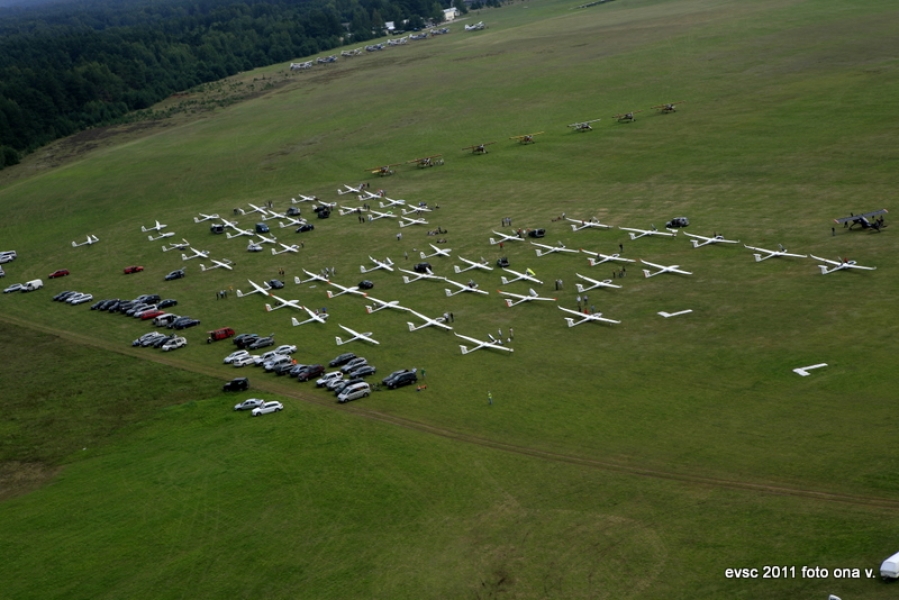 Grid part way through the launc